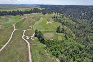 CapRock Ranch 17th Reverse Aerial